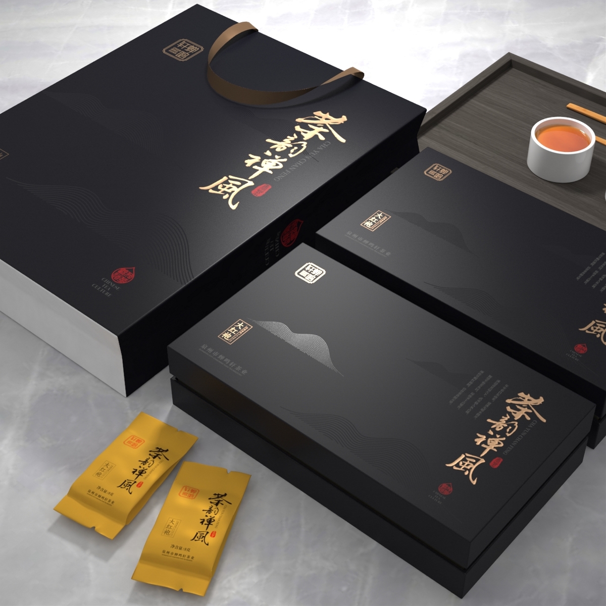 賞心悅目的茶葉包裝促進(jìn)銷售